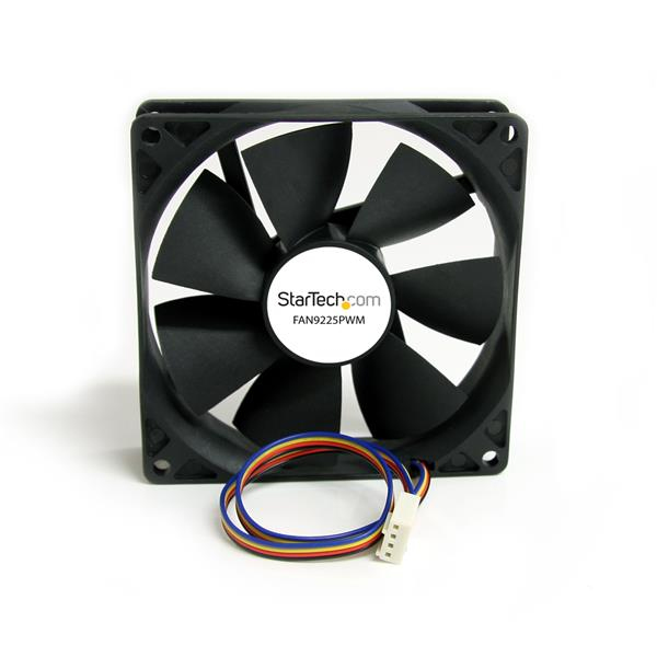 StarTech.com FAN9225PWM computer cooling system Computer case Fan Black – image 1