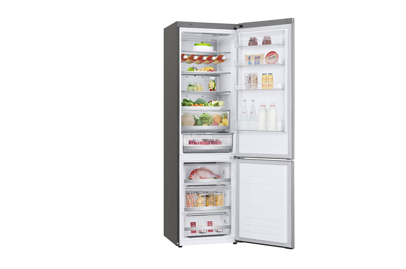 LG GBB92STABP fridge-freezer Freestanding – image 7