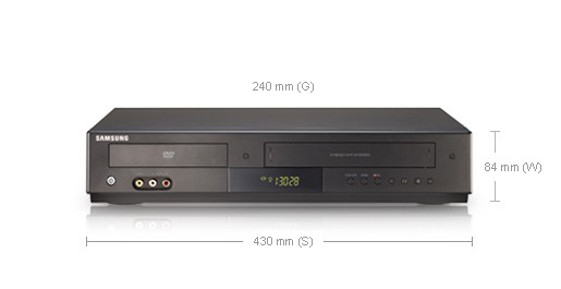 Samsung DVD-V6800 DVD/VHS combo – image 2