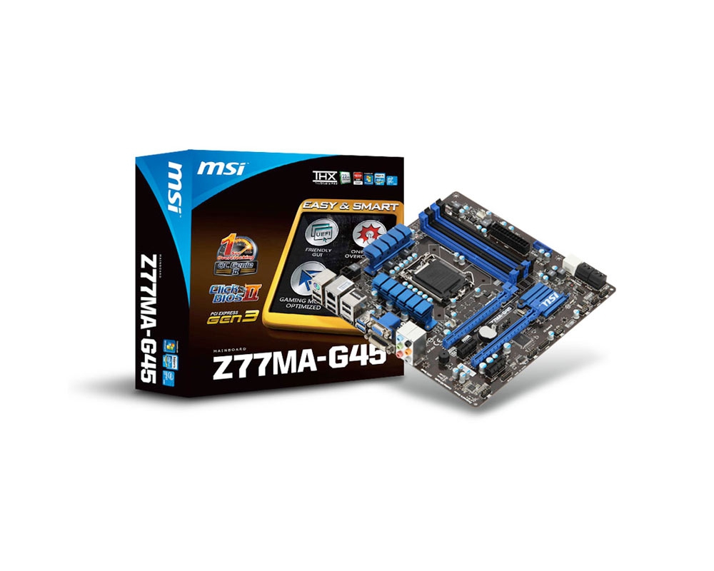MSI Z77MA-G45 motherboard LGA 1155 (Socket H2) micro ATX – image 4