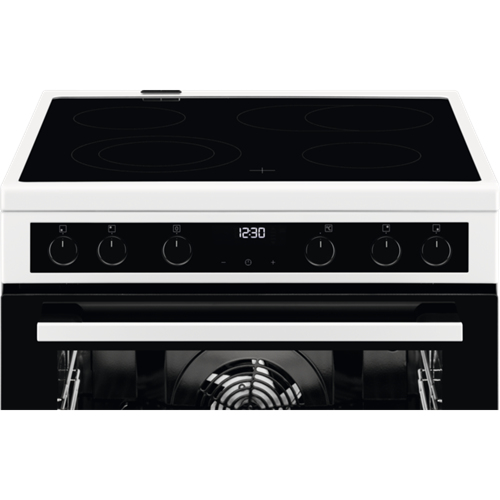 Electrolux CCB6445BBW Freestanding cooker Electric Ceramic hob Black, White – image 2