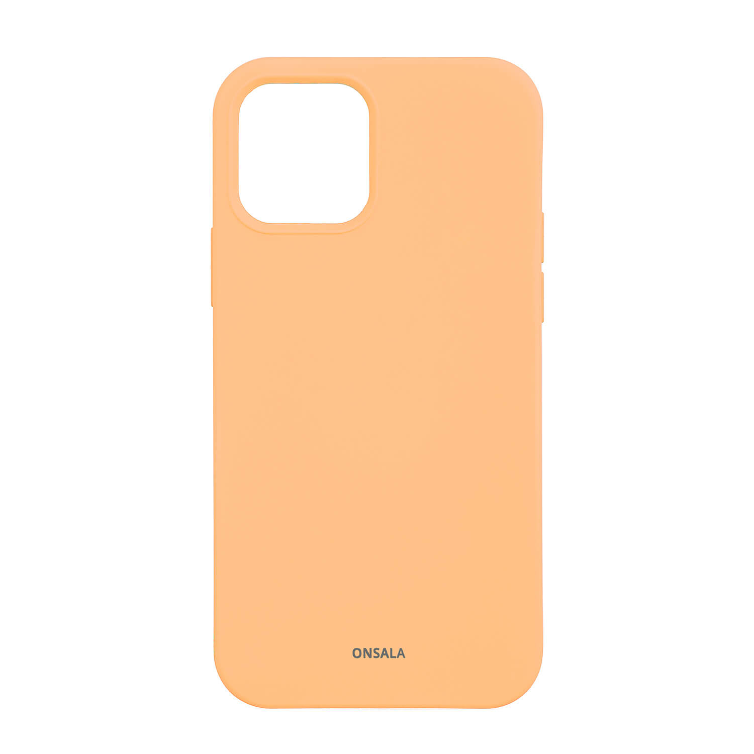 Onsala Phone Case with Silicone Feel Apricotn - iPhone 12/12 Pro – image 1