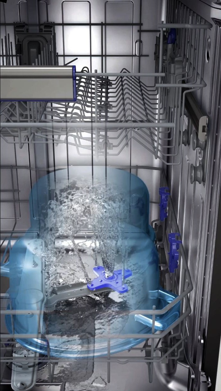 Beko PDSN28320X dishwasher Semi built-in 13 place settings – image 3