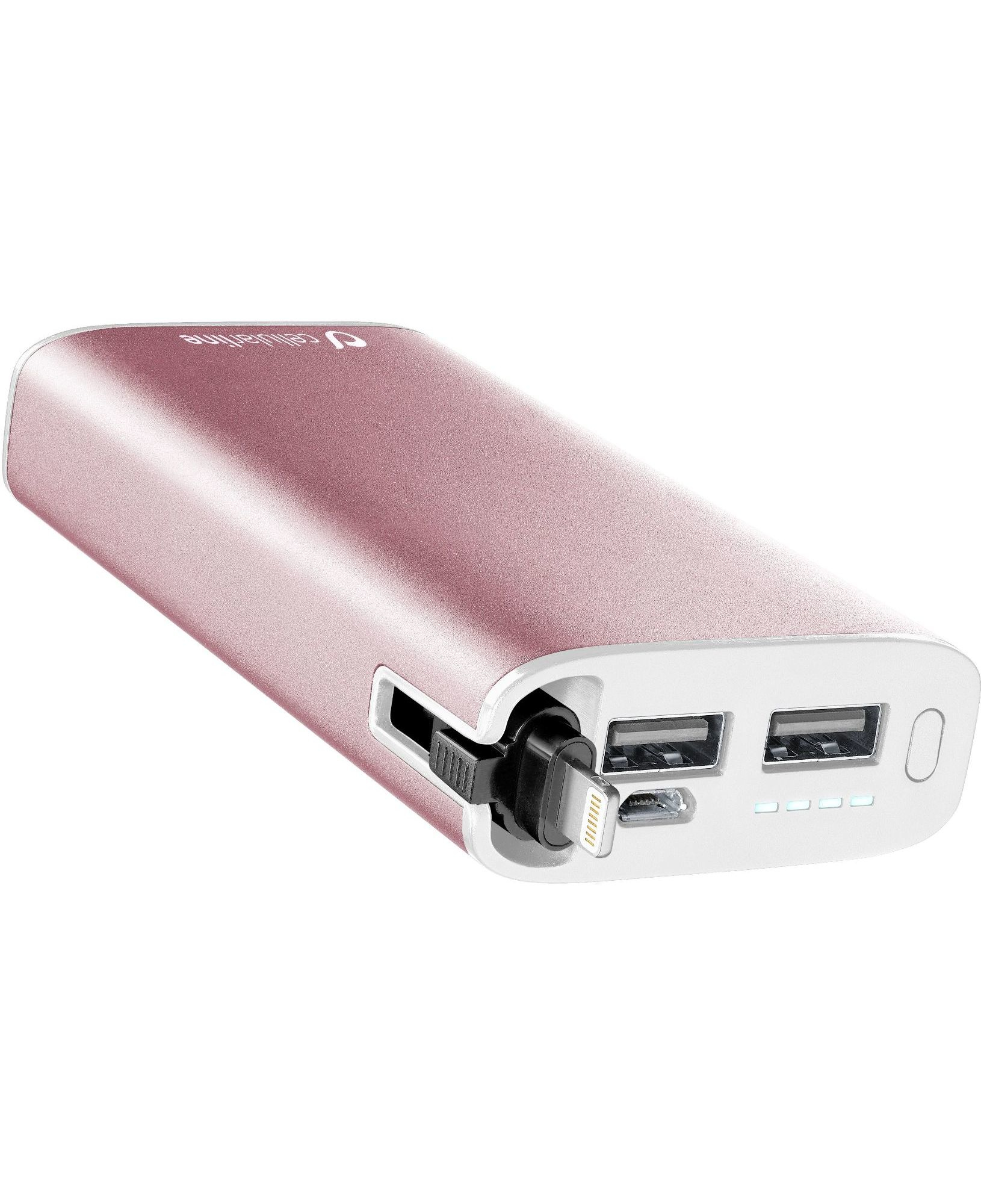 Cellularline Powerbank 6700 Unique Design - Lightning Apple
