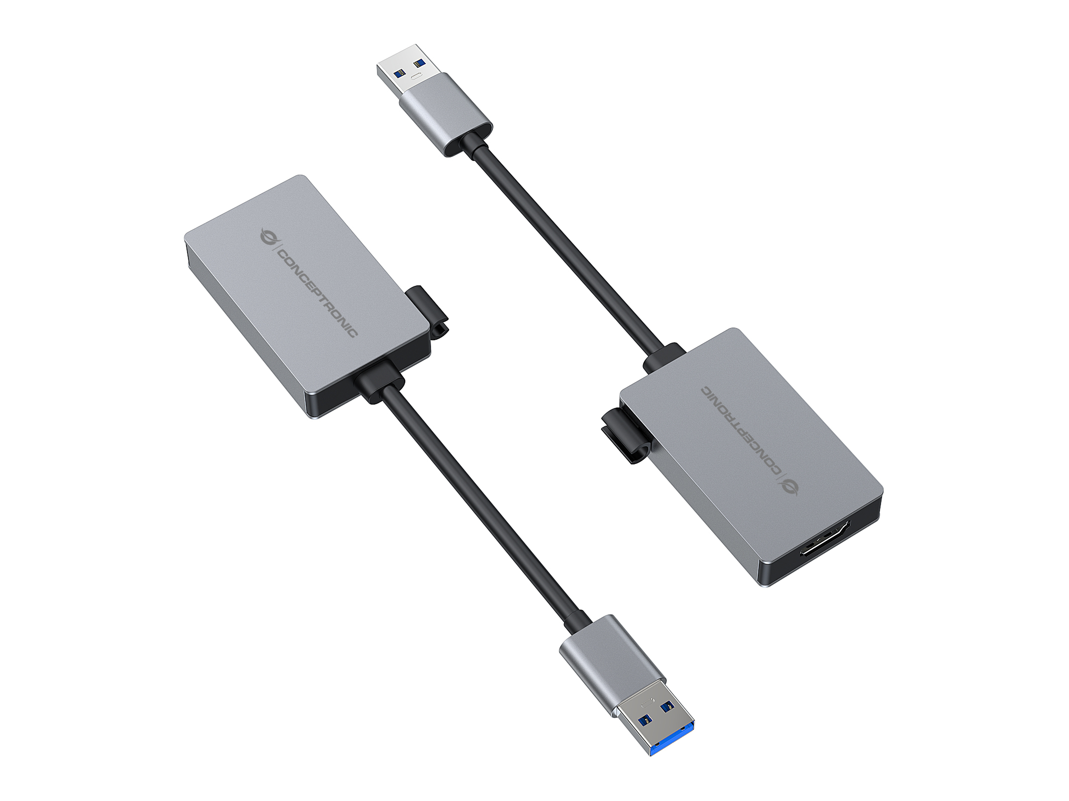 CONCEPTRONIC Adapter USB-A3.2->HDMI1.4 1080/60Hz    0.16m gr