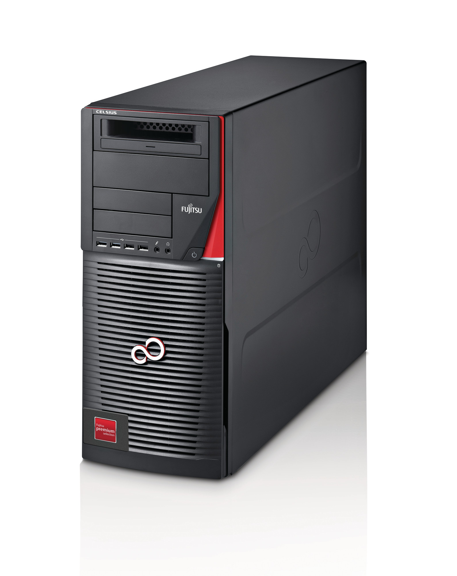 Fujitsu CELSIUS R940 Intel® Xeon® E5 v4 E5-2630V4 32 GB DDR4-SDRAM 512 GB SSD Windows 7 Professional Tower Workstation Black image 3