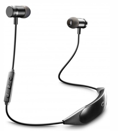 Cellularline COLLARBK headphones/headset Wireless In-ear Bluetooth Black