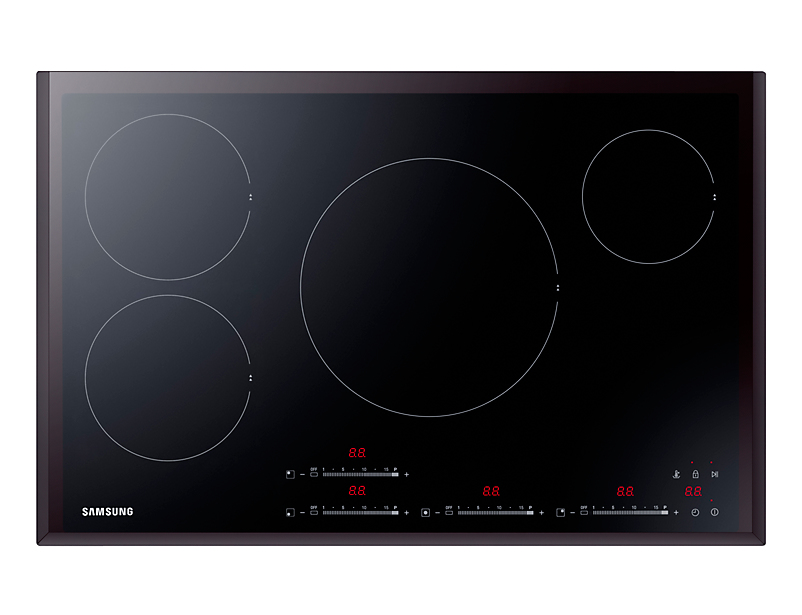 Samsung NZ84F7NB6AB hob Black Built-in Zone induction hob 4 zone(s)