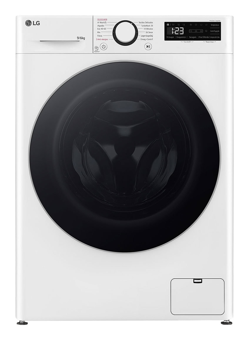 LG F4DR509S1W washer dryer Freestanding Front-load White