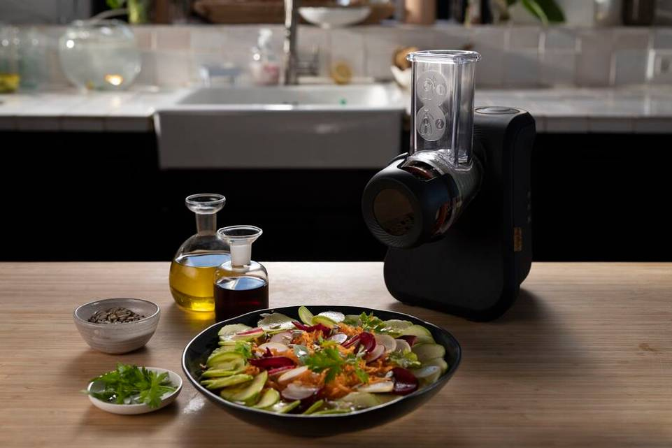 Moulinex DJ77EN10 electric grater/spiralizer Plastic Black – image 6