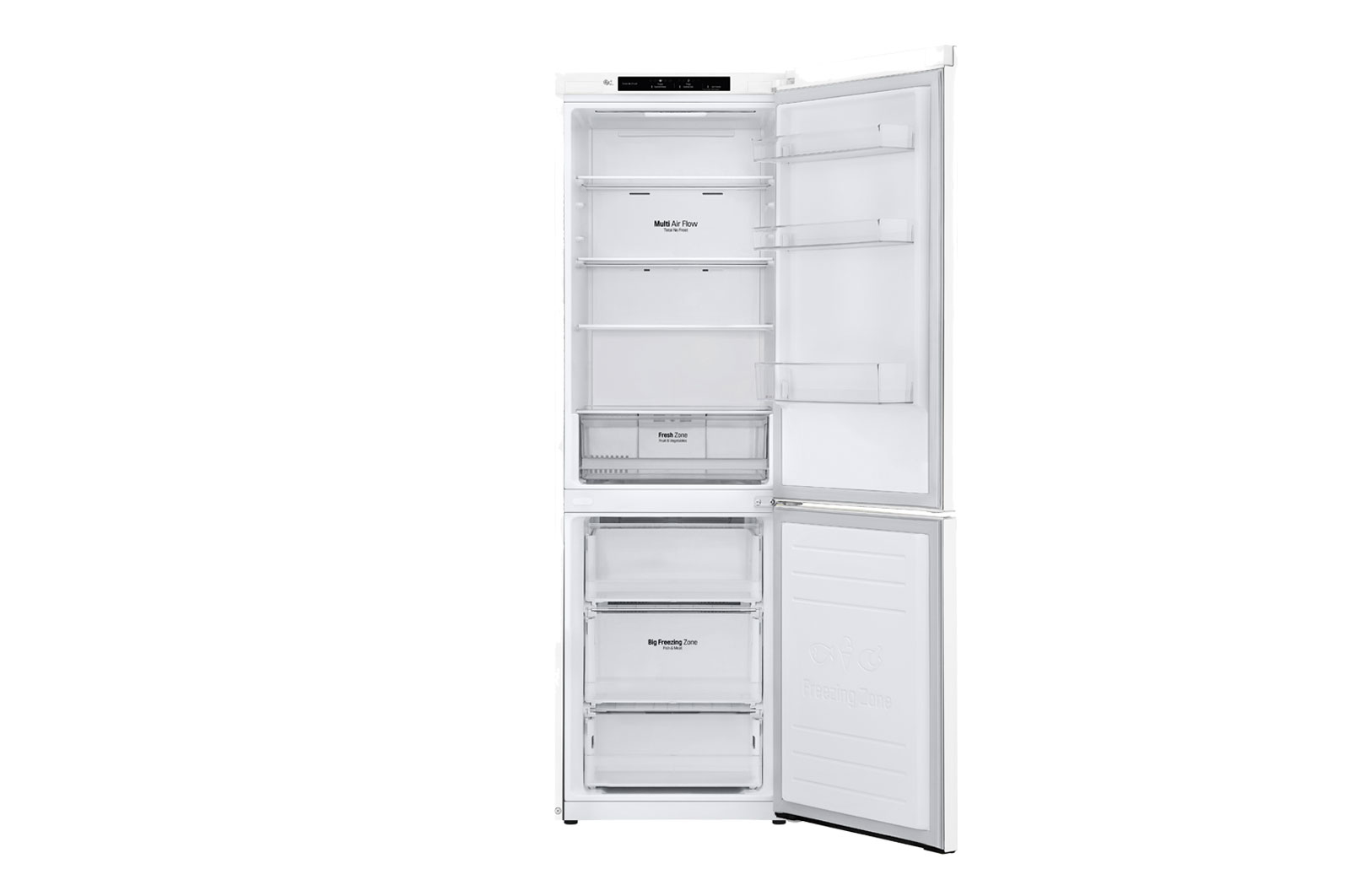 LG GBP61SWPFN fridge-freezer Freestanding – image 2