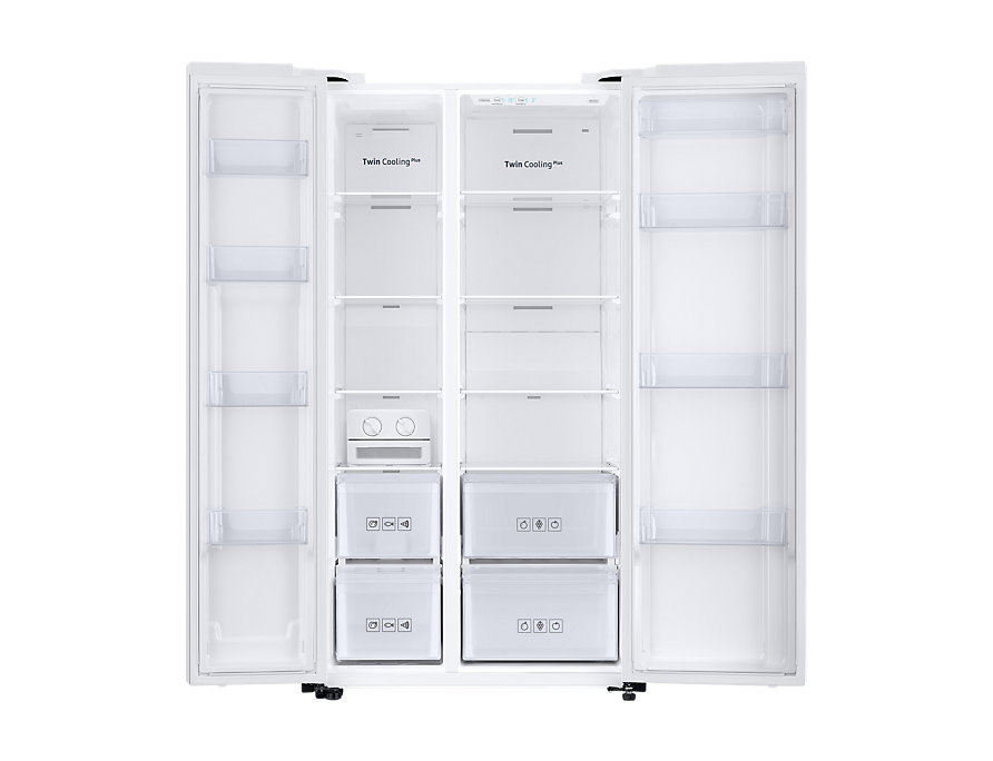Samsung RS6KN8101WW side-by-side refrigerator Freestanding – image 4
