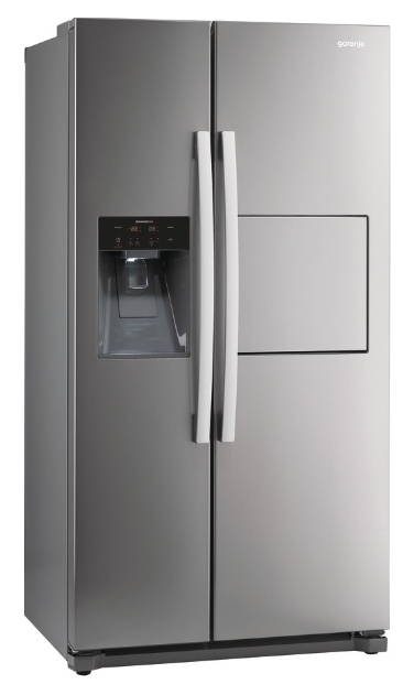 Gorenje NRS9182CXB side-by-side refrigerator Freestanding – image 1