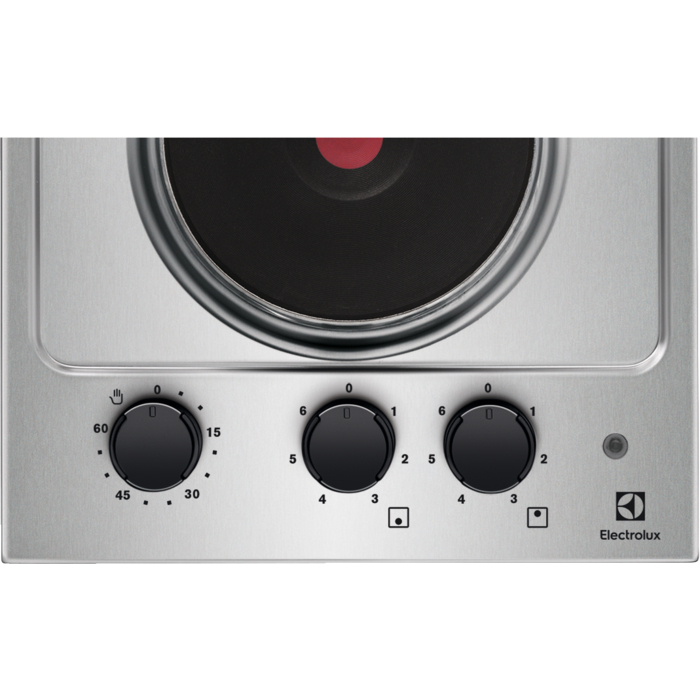 Electrolux KHS321X Stainless steel Built-in Sealed plate 2 zone(s) – image 2