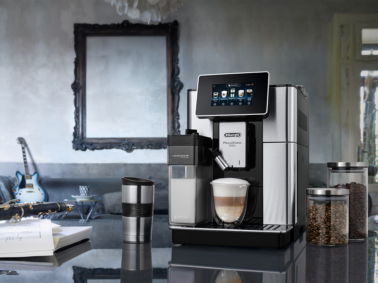 De’Longhi PrimaDonna ECAM610.74.MB Fully-auto Espresso machine – image 7
