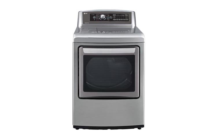LG DLEX5780VE tumble dryer Freestanding Top-load Graphite