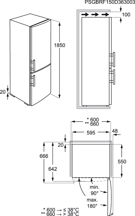 Electrolux EN3613MOW Freestanding – image 3