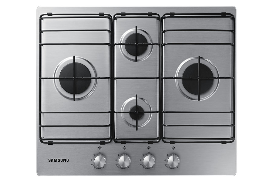 Samsung NA64H3110BS hob Stainless steel Built-in Gas 4 zone(s) – image 1