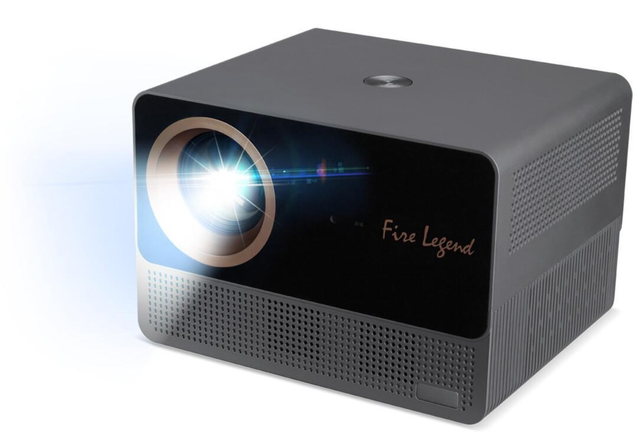 Acer QF18s Standard throw projector 800 ANSI lumens LCD 1080p (1920x1080) Black, Grey – image 2