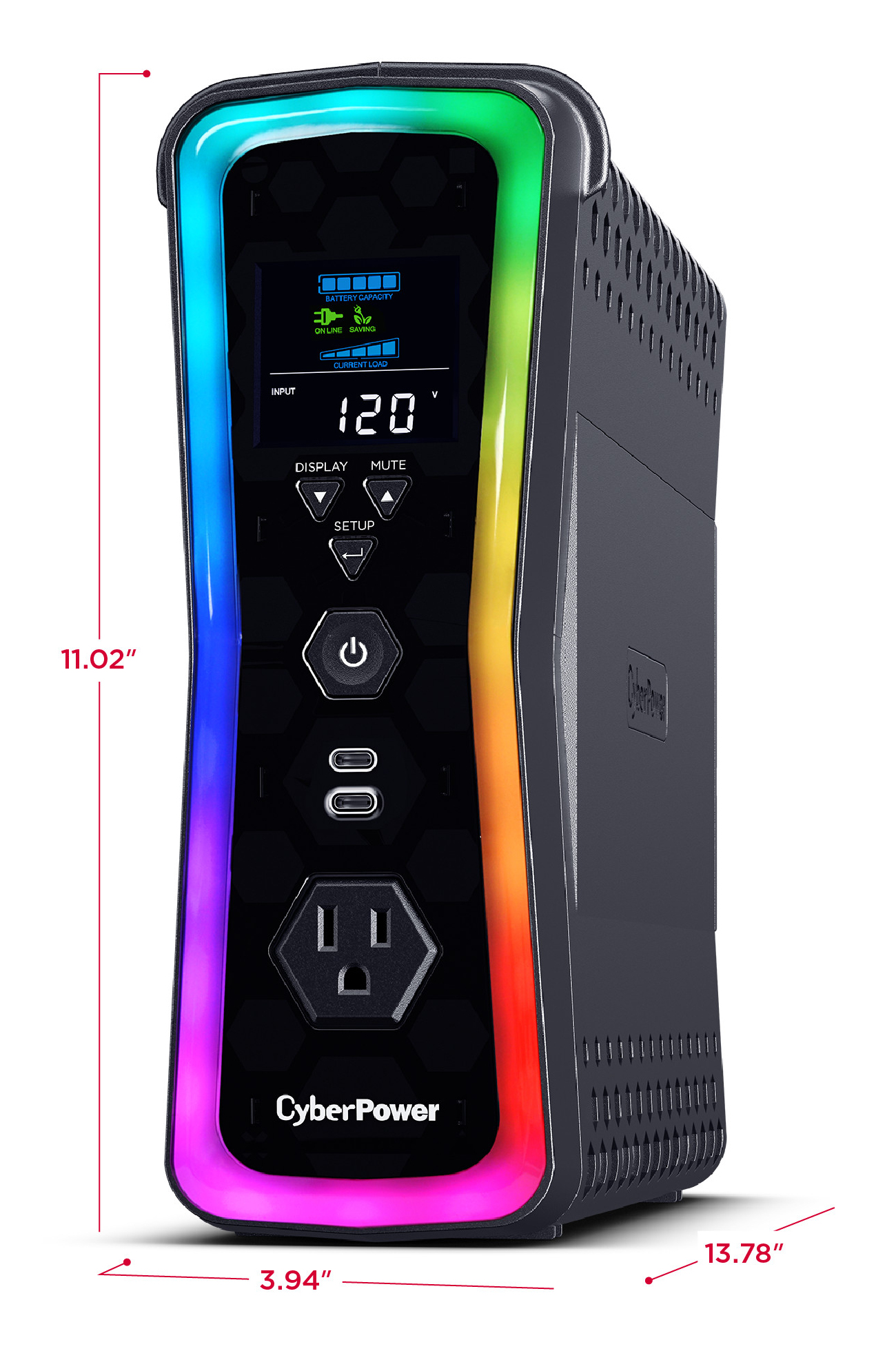 CyberPower GX150C2 uninterruptible power supply (UPS) Line-Interactive 1.5 kVA – image 6