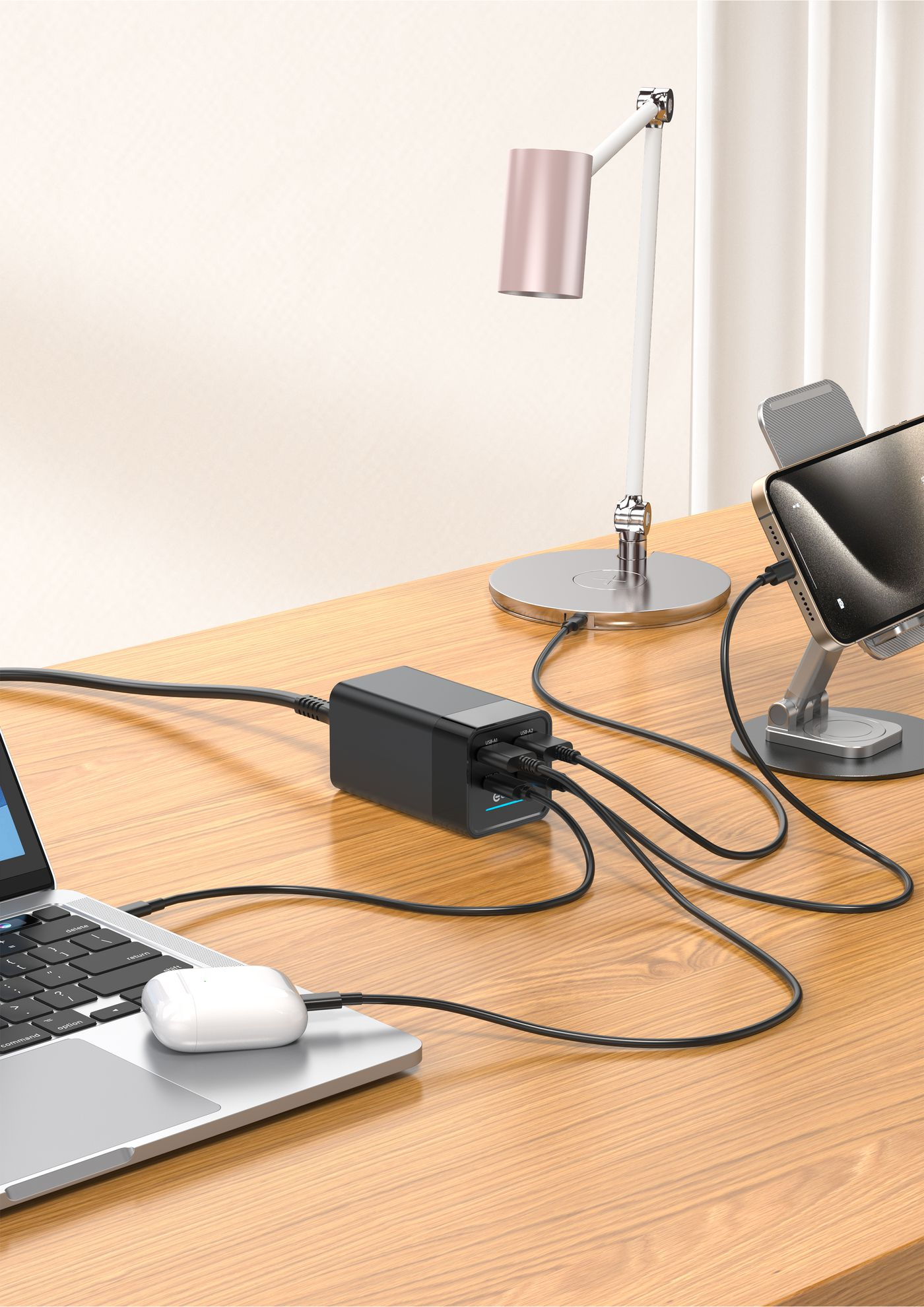 eSTUFF ES635200 mobile device charger Laptop Black AC Fast charging Indoor – image 5