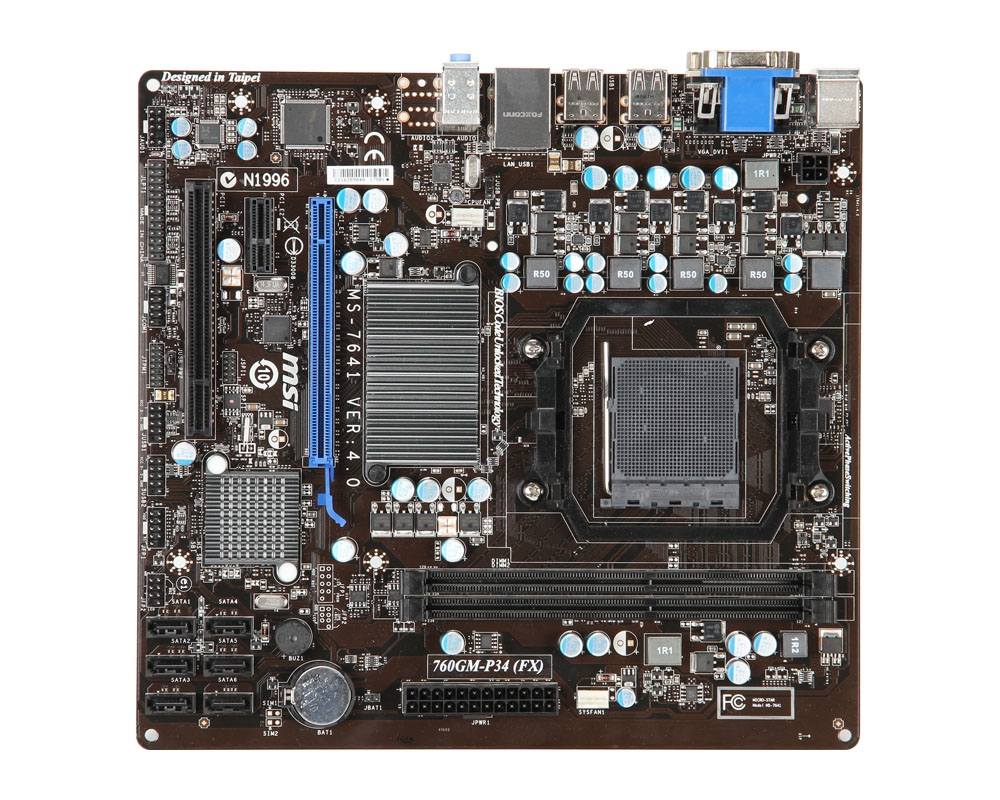 MSI 760GM-P34 (FX) – image 2