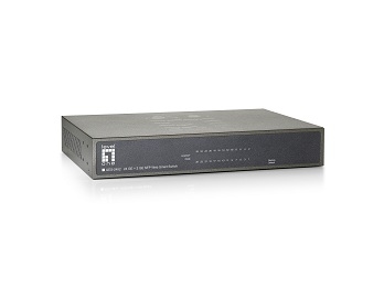 LevelOne 24 GE + 2 GE SFP Web Smart Switch – image 1