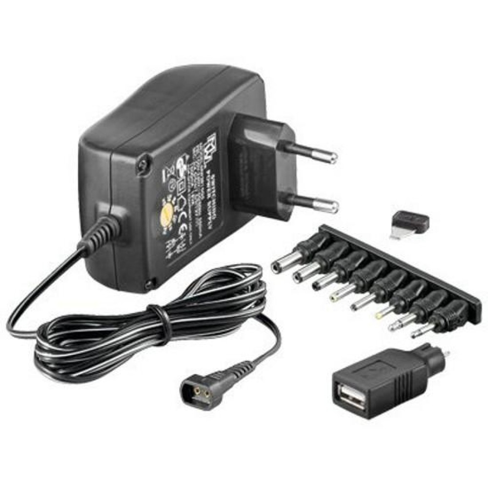 Techly Stabilized Adjustable Power Supply 2250mA IPW-NTS2250G – image 1