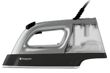 Hotpoint IIE75AA0 iron Steam iron Diamond Glide soleplate