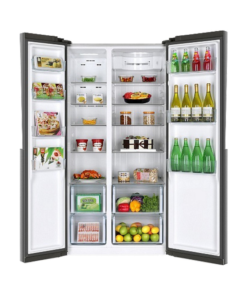 Haier 521 HRF-521DM6RU side-by-side refrigerator Freestanding – image 4