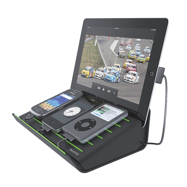 Leitz 62641095 mobile device charger Mobile phone, MP3, Tablet Black AC Indoor