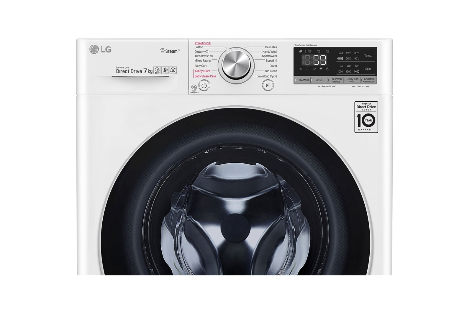 LG F2WN6S7S1 washing machine Front-load – image 5