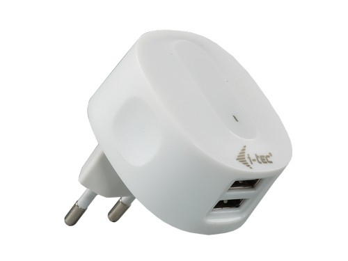 i-tec POWERCH mobile device charger Mobile phone, MP3, Tablet White AC Indoor – image 1