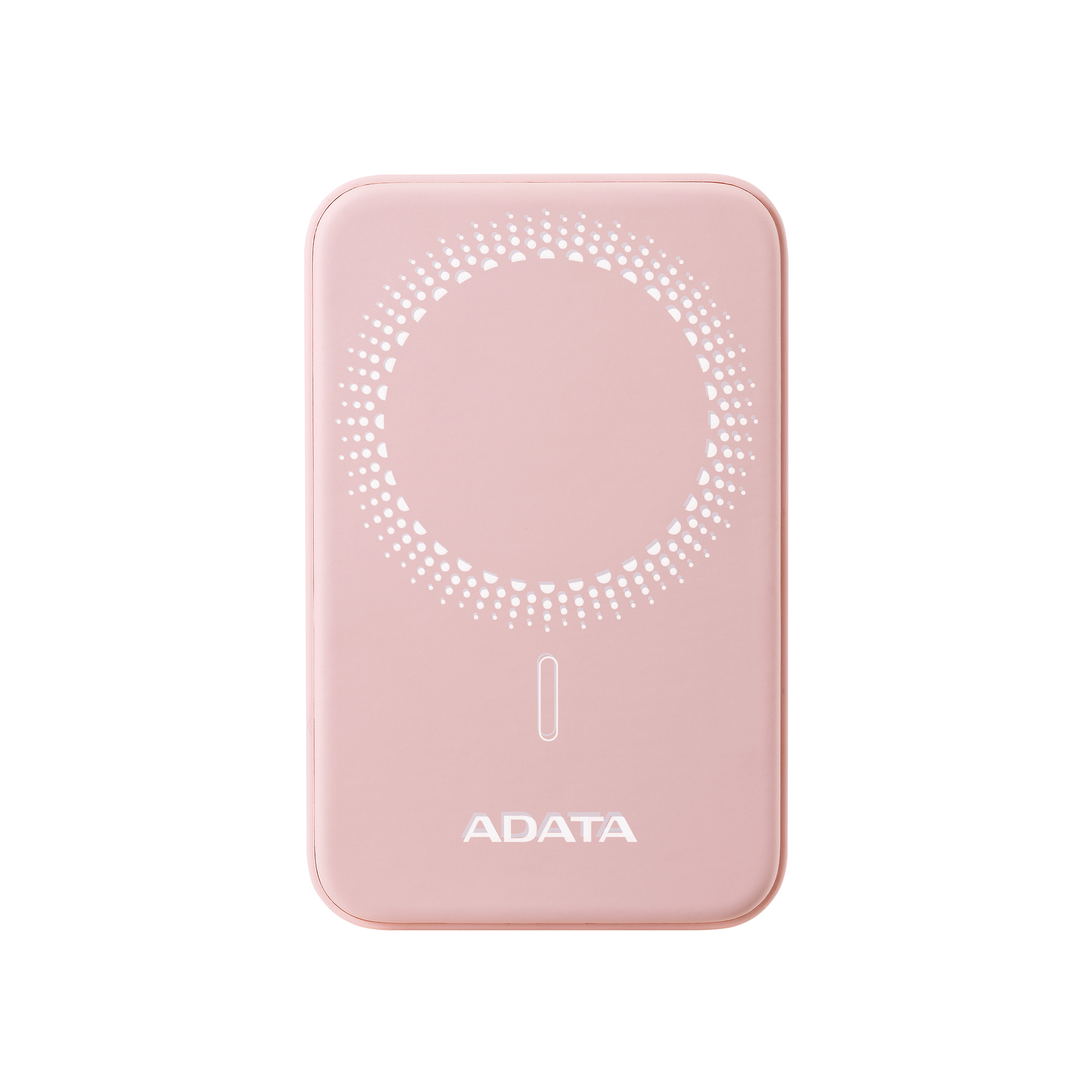Cargador Inalámbrico ADATA R050 - 5000 mAh - MagSafe - USB-C - Rosa - PR050-11PK