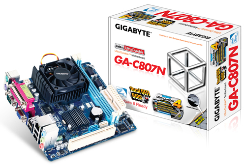 GIGABYTE GA-C807N motherboard mini ITX – image 4