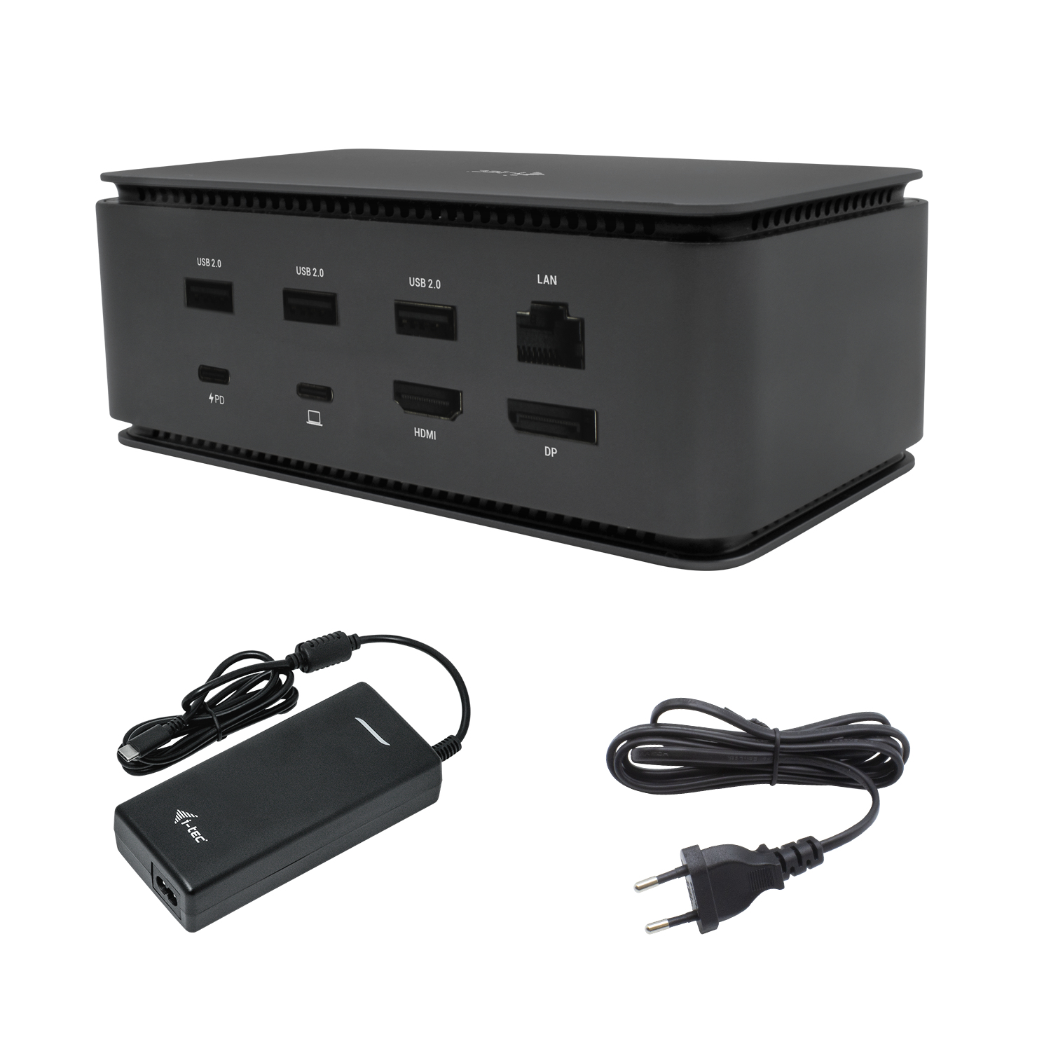i-tec Metal USB4 Docking station Dual 4K HDMI DP with Power Delivery – image 1