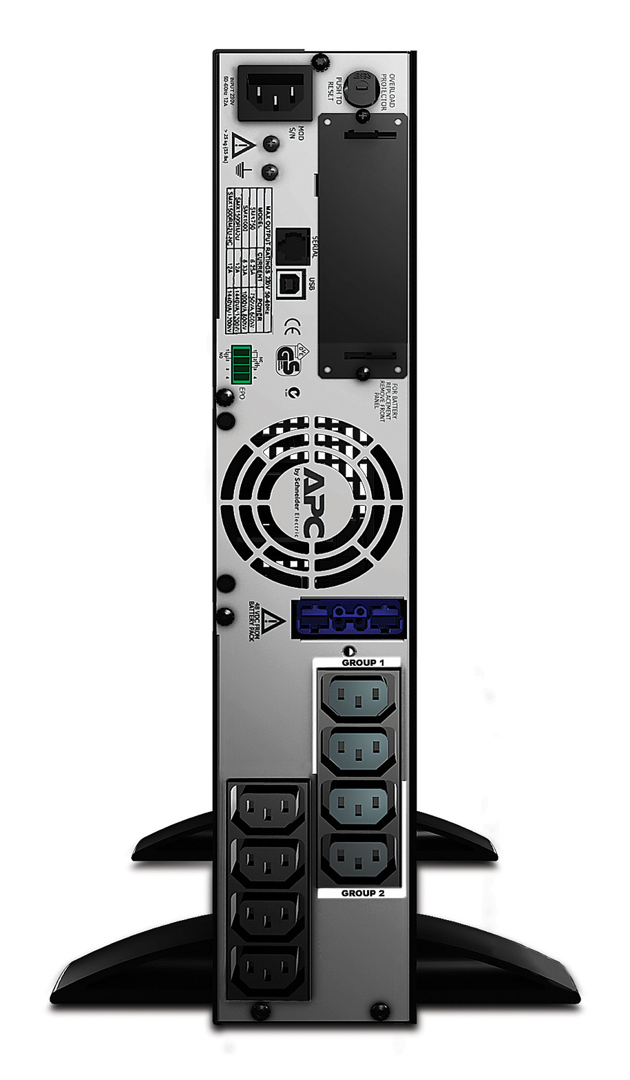 APC Smart-UPS X, Line Interactive, 1000VA, Rack/tower convertible 2U – image 2