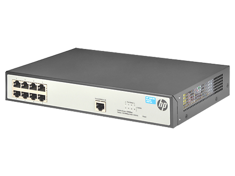 HP 1620-8G Managed L2 Gigabit Ethernet (10/100/1000) 1U Grey – image 2