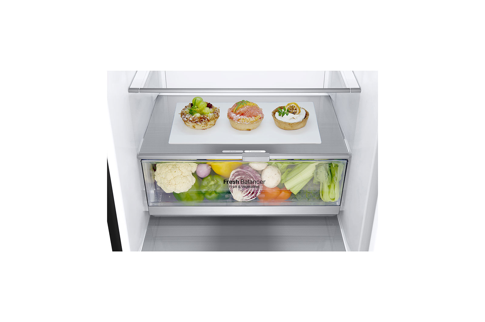 LG GBB72MCEFN fridge-freezer Freestanding – image 4