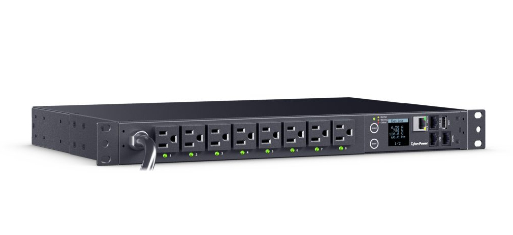 CyberPower PDU41021 power distribution unit (PDU) 16 AC outlet(s) 1U Black – image 3