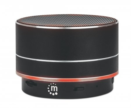 Manhattan Metallic Bluetooth Speaker (Clearance Pricing), Microphone, Splashproof, Decent Sound Output (3W), 5 hour Playback time, Integrated Controls, Range 10 – image 4