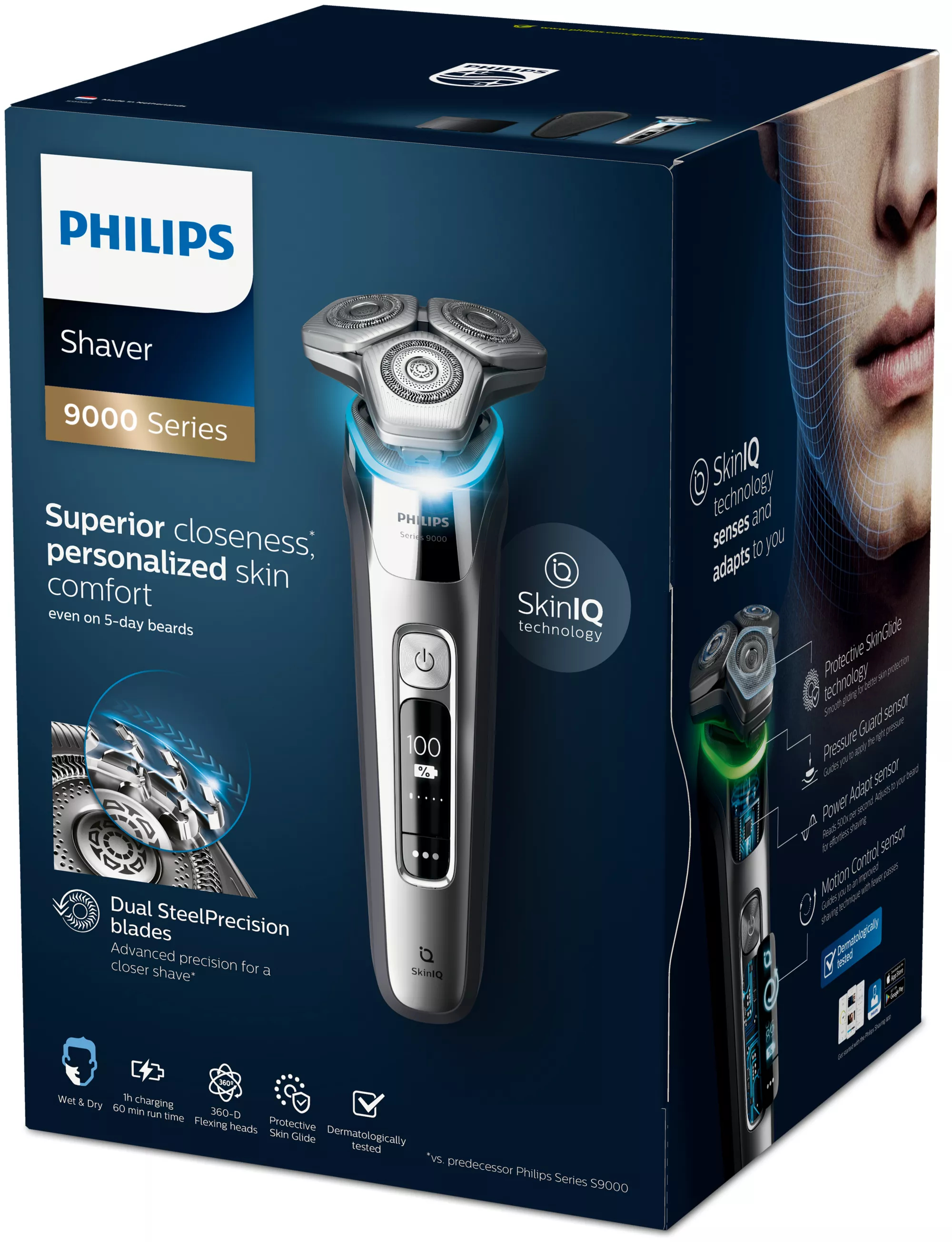 Philips SHAVER Series 9000 S9985/50 Wet and Dry electric shaver – image 3
