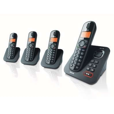 Philips CD1554B/22 telephone DECT telephone Caller ID Black – image 3
