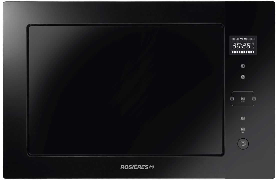 Rosieres RMGS28PNPRO Black Grill microwave Built-in