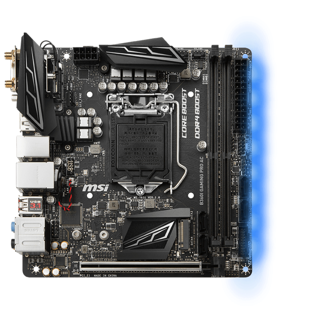 MSI B360I GAMING PRO AC
