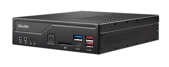 Shuttle Slim PC DH670 , S1700, 2x HDMI, 2x DP , 2x LAN, 2x COM, 8x USB – image 1