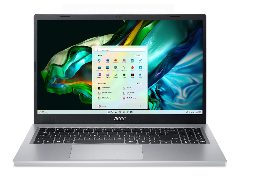 Acer Aspire 3 A315-24P-R418 AMD Ryzen™ 3 7320U Laptop – image 1