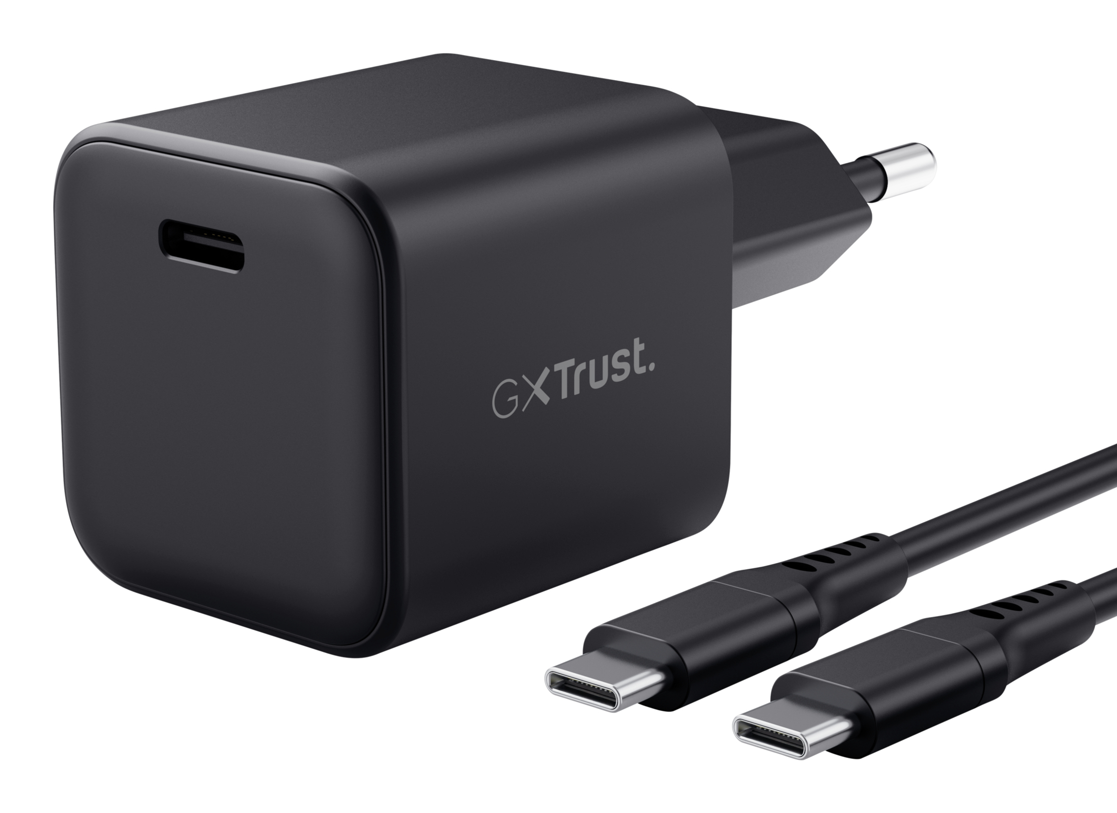 Trust 26143 mobile device charger Portable gaming console Black AC Fast charging Indoor