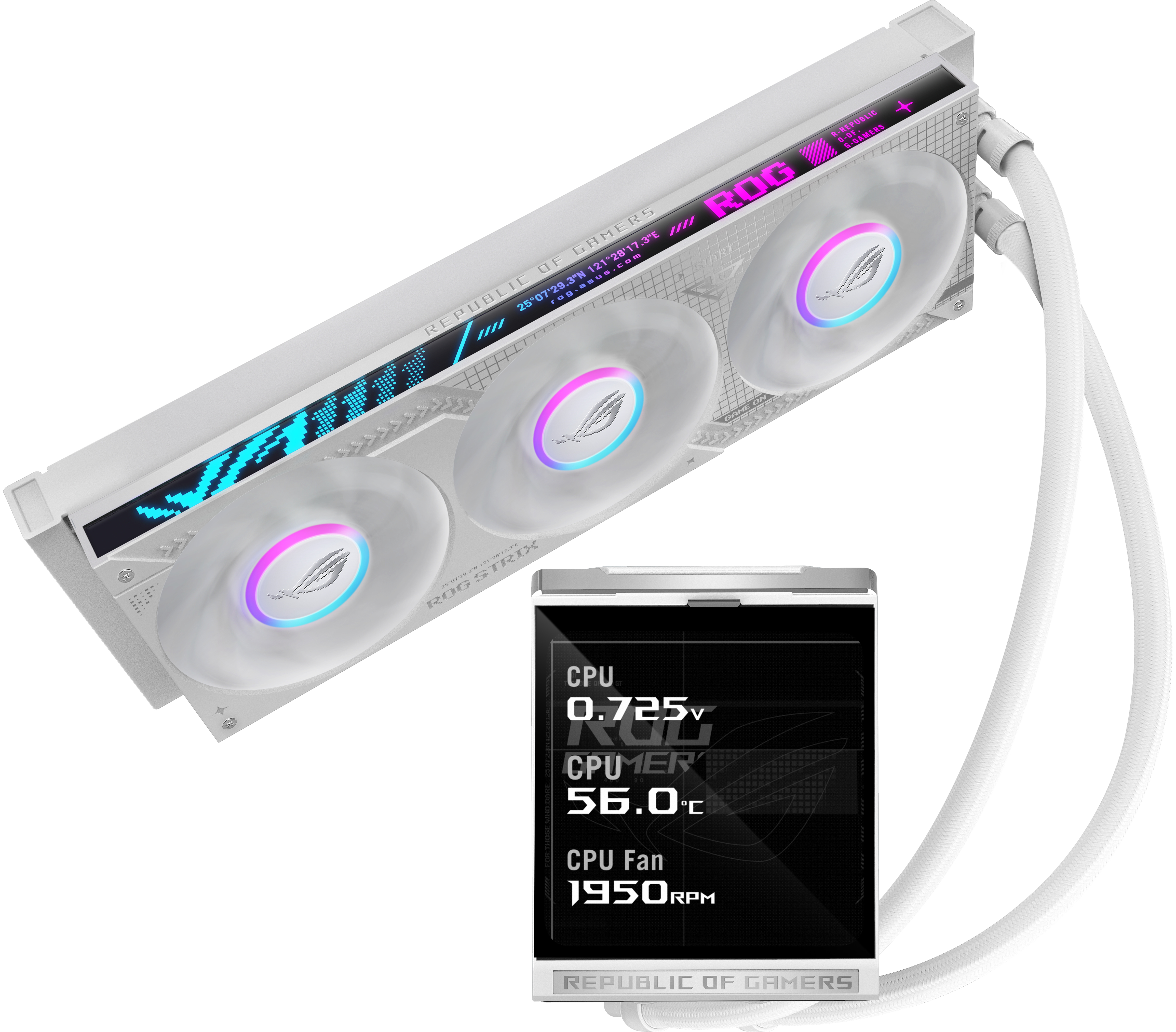ASUS ROG STRIX LC IV 360 ARGB LCD WHITE Wasserkühler