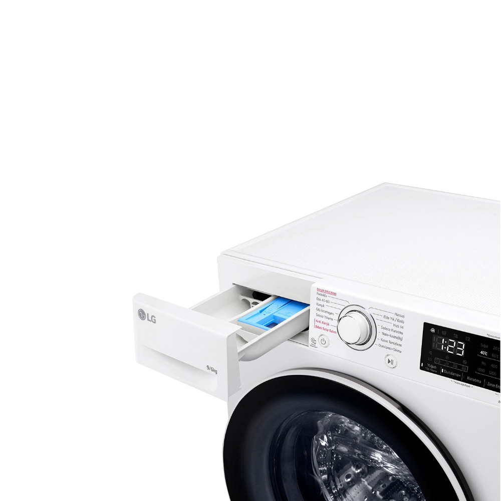 LG F4V3VRW0WE washer dryer Freestanding Front-load White – image 5